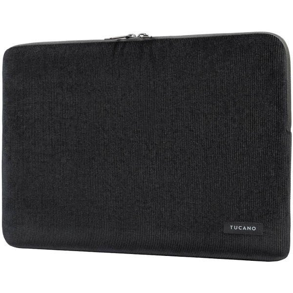 Фото - Чохол для ноутбука Tucano Velluto MB Pro 16" чорний (BKFINE14-BK)