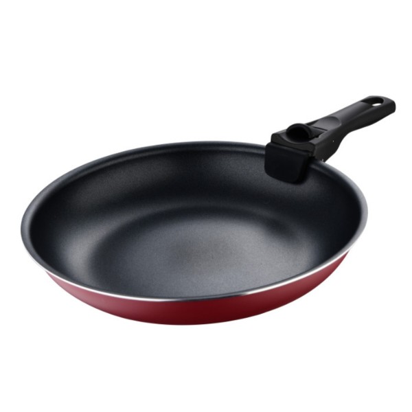 Фото - Набор сковород со съемной ручкой Bergner Click & cook 22 см/26 см (BG-31605-RD)