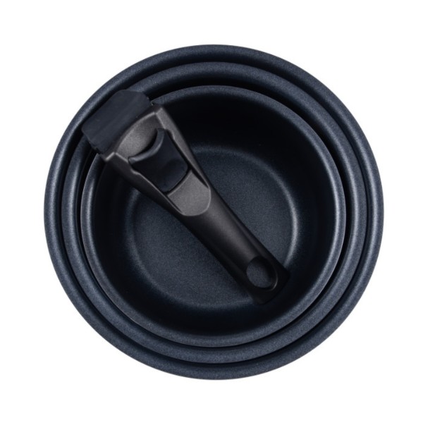 Фото - Набор ковшей со съемной ручкой Bergner BG-32293-MM 16/18/20 см 4 шт. (BG-31608-RD)