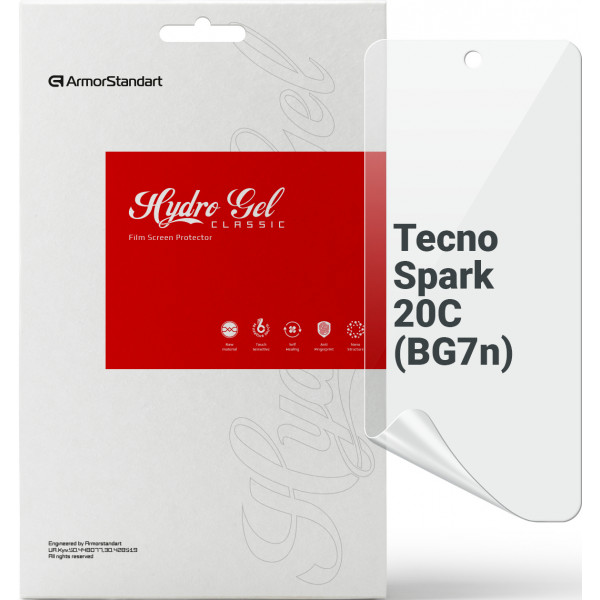 Фото - Захисна плівка для смартфону Armorstandart for Tecno Spark 20C (BG7n) (ARM73603)
