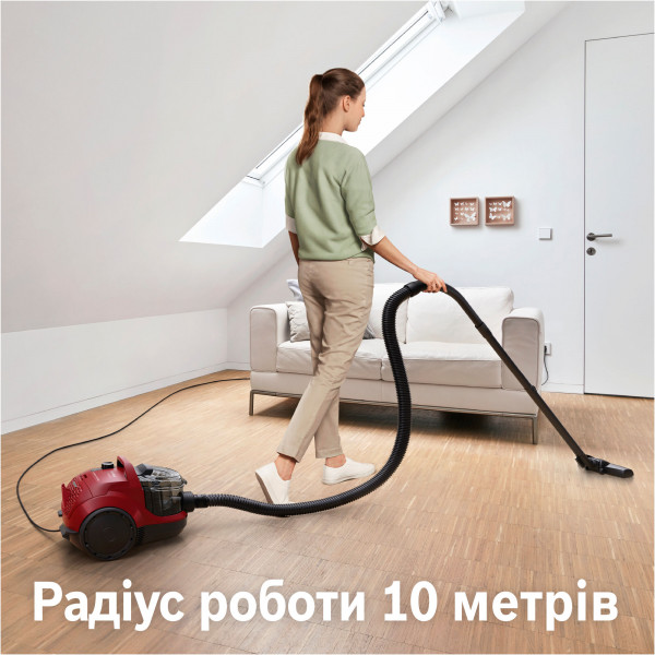 Фото - Пилосос для сухого прибирання без мішка Bosch BGC21X350