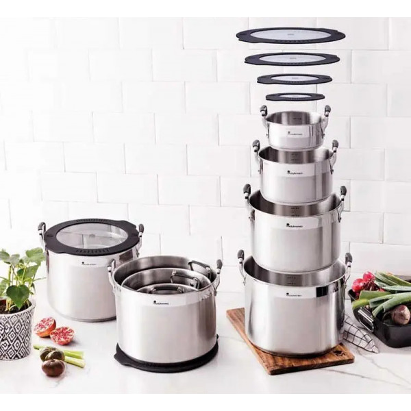 Фото - Каструля Bergner 12.9 л (BGEU-3780)