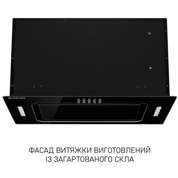 Фото - Вытяжка встраиваемая Minola BGK 5677 BL