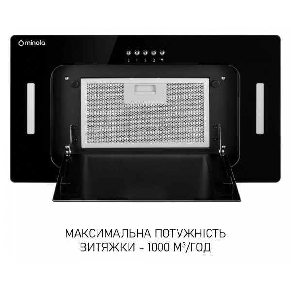 Фото - Вытяжка встраиваемая Minola BGK 5677 BL
