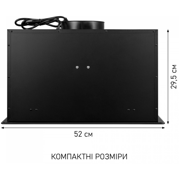 Фото - Витяжка вбудована Minola BGK 5877 BL