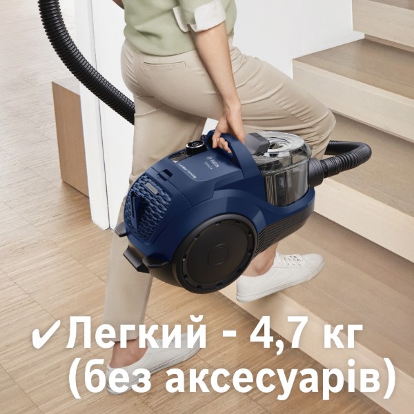 Фото - Пылесос для сухой уборки без мешка Bosch BGS21X320