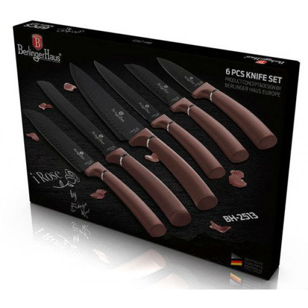 Фото - Набір ножів BerlingerHaus 6 пр. (BH 2513)