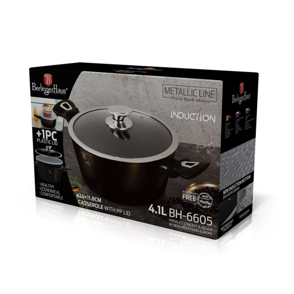 Фото - Каструля BerlingerHaus 4,1 л (BH 6605)