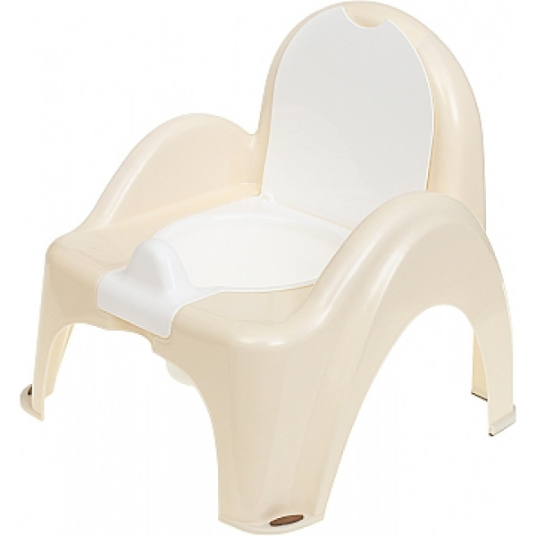 Фото - Горщик дитячий Tega Baby стільчик Ведмедики Бежевий (MS-012-119)