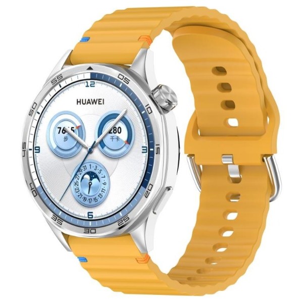 Фото - Ремінець для смарт-годинника BeCover Ribbed Tape (22mm) for Samsung Galaxy Watch (46mm) / Watch 3 (45mm) / Gear S3 Classic / Gear S3 Frontier Yello (714281)