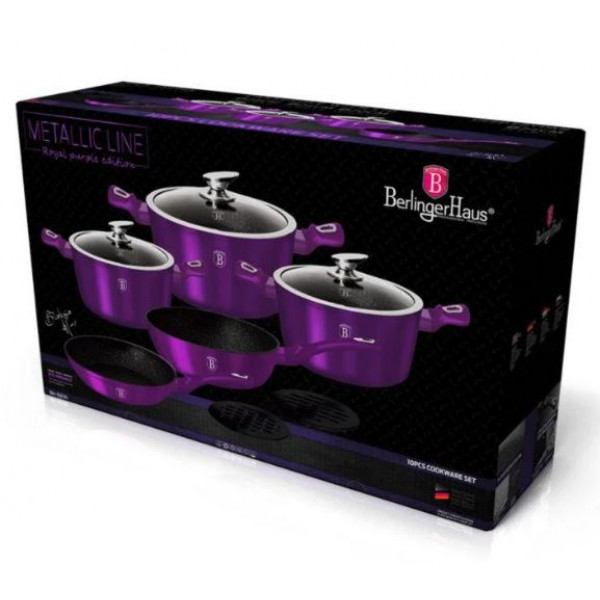 Фото - Набір посуду BerlingerHaus 10 пр. (BH 1661N)