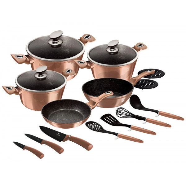 Фото - Набір посуду BerlingerHaus 17 пр. (BH 6161)