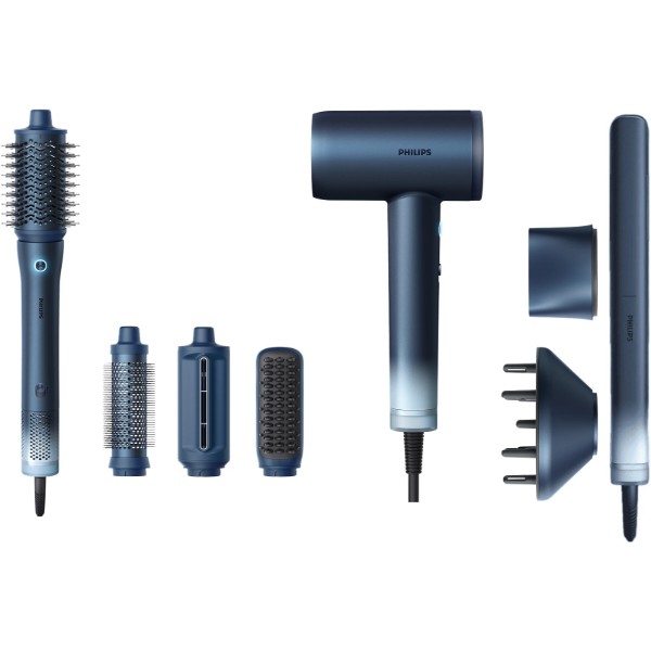 Фото - Комплект техники Philips Фен BHD956/10 Aqua SenseIQ серии 9000 + Выпрямитель волос BHS956/00 Aqua SenseIQ серии 9000  + Стайлер BHA956/00 Aqua SenseIQ серии 9000