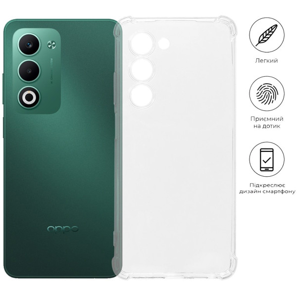 Фото - Чохол для смартфону BeCover for Oppo A5 2025 4G/5G Clear (713815)
