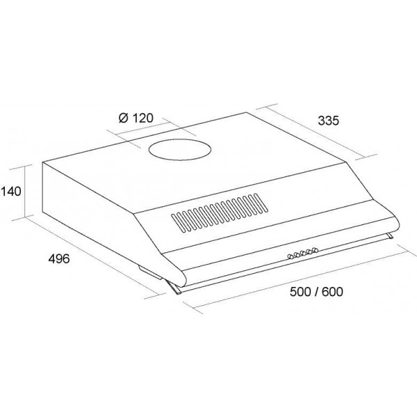 Фото - Вытяжка традиционная Borgio BHW 20-60 Black