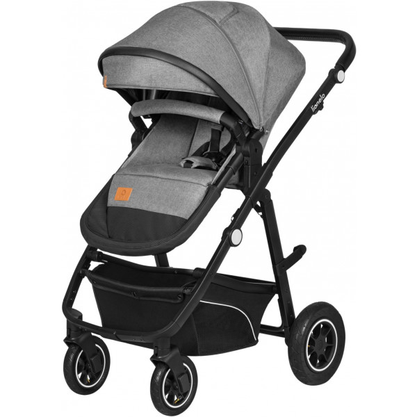 Фото - Коляска універсальна 3 в 1 Lionelo Bianka Grey Stone