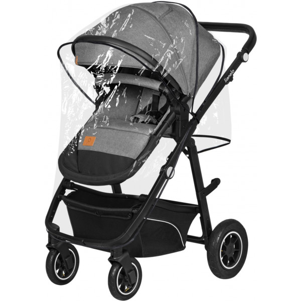 Фото - Коляска універсальна 3 в 1 Lionelo Bianka Grey Stone