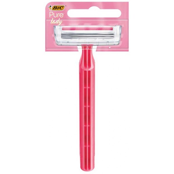 Фото - Станок женский одноразовый BIC Pure 3 Lady (3086123395688)