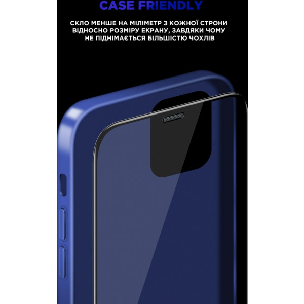 Фото - Захисне скло для смартфону Armorstandart Supreme Black Icon 3D forApple iPhone 15 Plus Black (ARM68222)