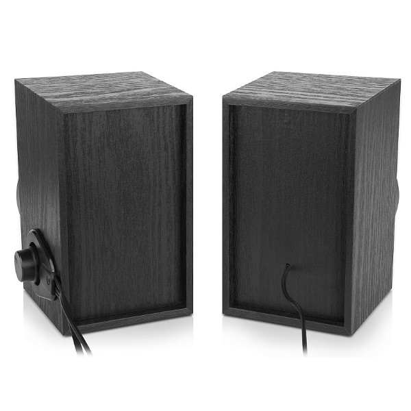 Фото - Комп'ютерна акустика компактна 2.0 REAL-EL S-200 Black