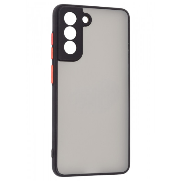 Фото - Чохол для смартфону Armorstandart Frosted Matte for Samsung S21 FE Black (ARM70486)