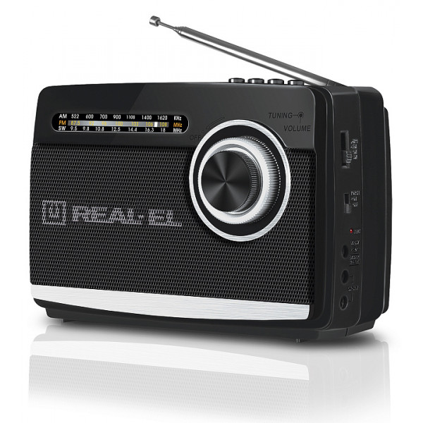 Фото - Радіоприймач REAL-EL X-510 Black