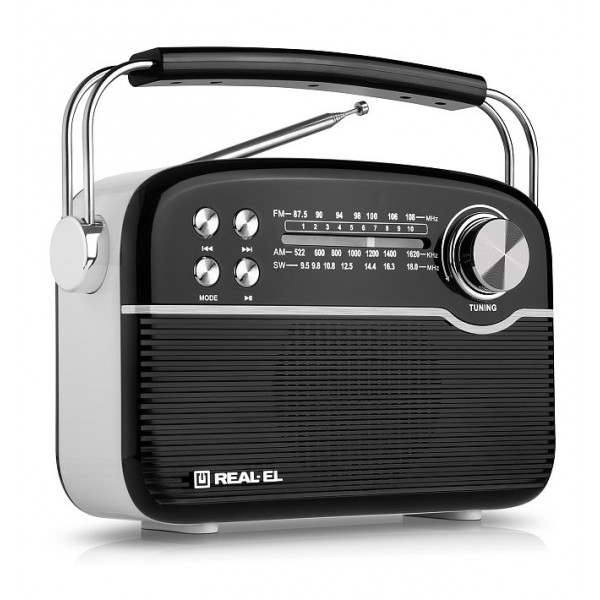 Фото - Радіоприймач REAL-EL X-545 Black