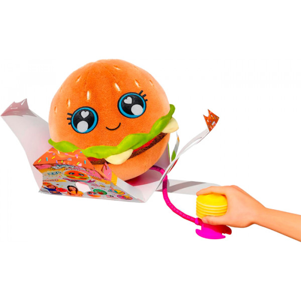 Фото - М'яка іграшка Biggies серії Little Foodies W2 - БУРГЕР (BIG002-BU)