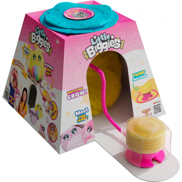 Фото - Мягкая игрушка животное Biggies серии Little Fantasy W1 - РОЗОВЫЙ ЕДИНОРОГ (BIG002-EUN)