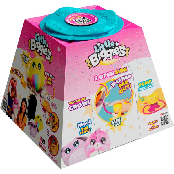 Фото - Мягкая игрушка Biggies серии Little Foodies W2 - МОРОЖЕНОЕ (BIG002-IC)