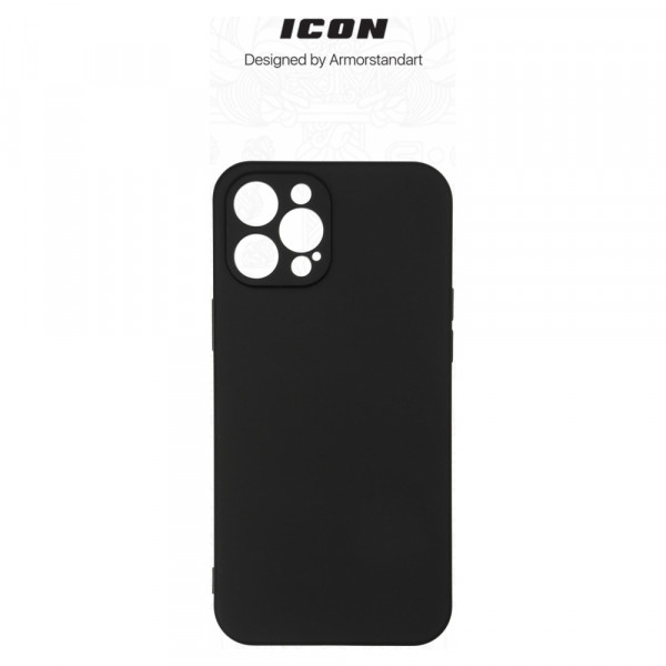 Фото - Чохол для смартфону Armorstandart ICON Case for Apple iPhone 12 Pro Max Black (ARM57501)