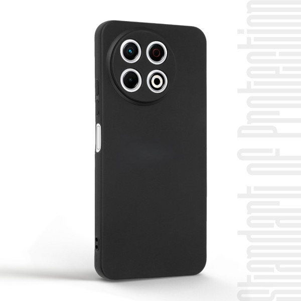 Фото - Чехол для смартфона Armorstandart Matte Slim Fit for Tecno Spark 30 Pro 4G (KL7) Camera cover Black (ARM83317)