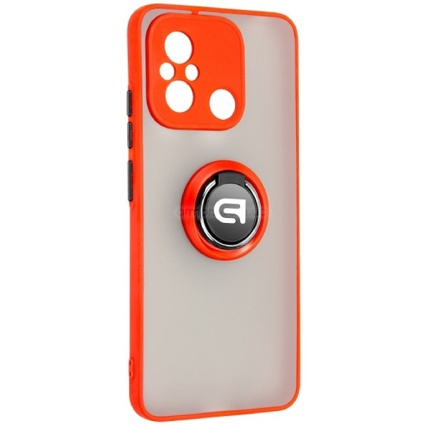 Фото - Чохол для смартфону Armorstandart Frosted Matte Ring for Xiaomi Redmi 12C Red (ARM68373) Фото - Чохол для смартфону Armorstandart Frosted Matte Ring for Xiaomi Redmi 12C Red (ARM68373)