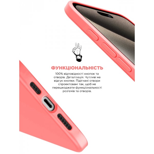 Фото - Чохол для смартфону Armorstandart ICON2 MagSafe for Apple iPhone 15 Pro Guava (ARM72746)