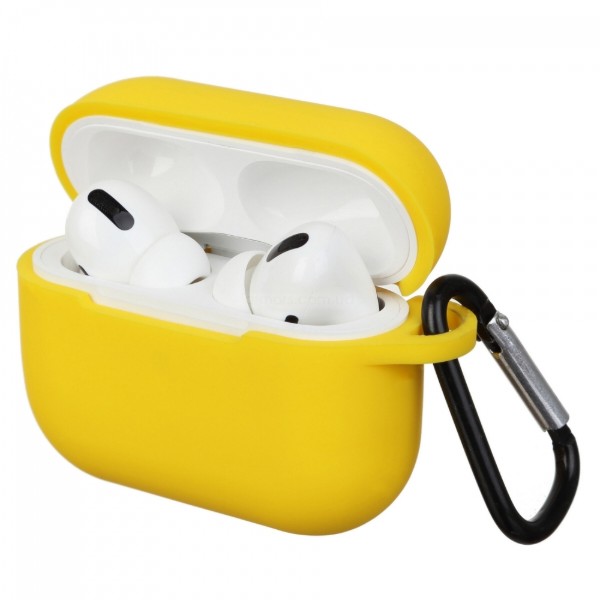 Фото - Чохол для навушників Armorstandart Silicone Case for Apple Airpods Pro Yellow (ARM56079) Фото - Чохол для навушників Armorstandart Silicone Case for Apple Airpods Pro Yellow (ARM56079)