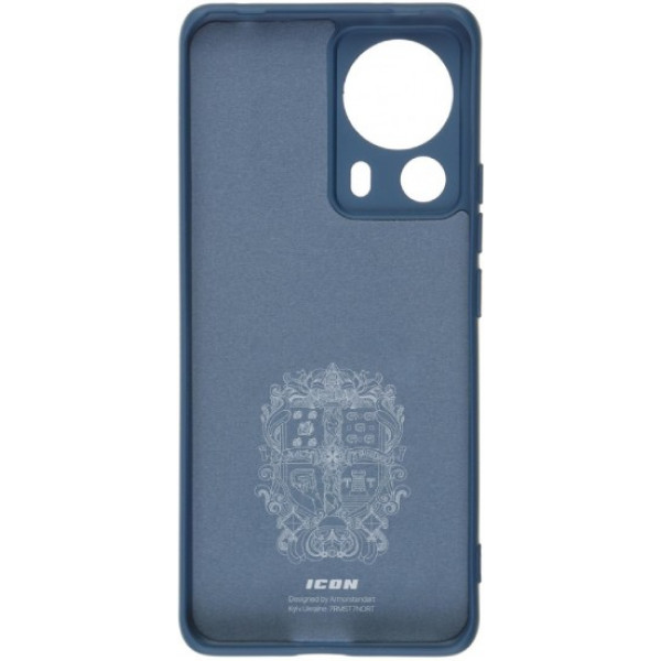 Фото - Чохол для смартфону Armorstandart Icon for Xiaomi 13 Lite 5G Camera cover Dark Blue (ARM66504)
