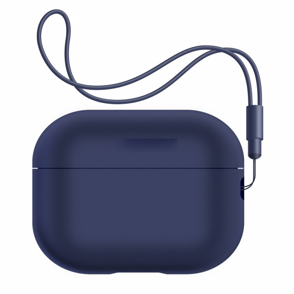 Фото - Чохол для навушників Armorstandart Silicone Case with straps for Apple Airpods Pro 2 Dark Blue (ARM68609) Фото - Чохол для навушників Armorstandart Silicone Case with straps for Apple Airpods Pro 2 Dark Blue (ARM68609)