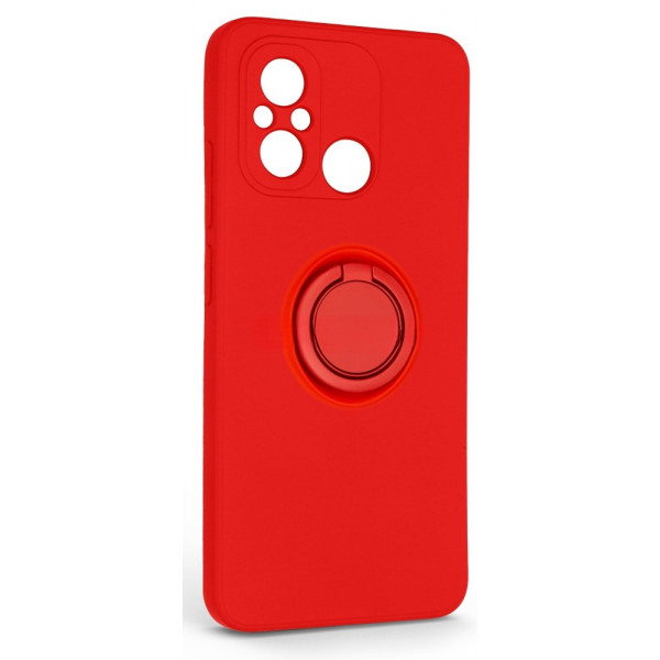Фото - Чохол для смартфону Armorstandart Icon Ring for Xiaomi Redmi 12C Red (ARM68792)