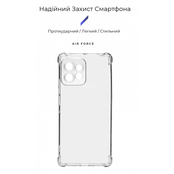 Фото - Чехол для смартфона Armorstandart Air Force for Motorola Edge 40 Pro Camera cover Transparent (ARM67866)