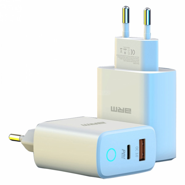 Фото - Мережевий зарядний пристрій Armorstandart AR35 PD30W USB QC3.0 White (ARM69689)