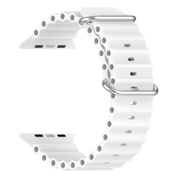 Фото - Ремінець для смарт-годинника ArmorStandart Ocean Band for Apple Watch 42 (Series 11-10)/41/40/38 White (ARM74242)