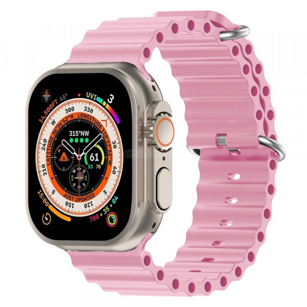 Фото - Ремінець для смарт-годинника ArmorStandart Ocean Band for Apple Watch 42 (Series 11-10)/41/40/38 Vintage Rose (ARM74240)