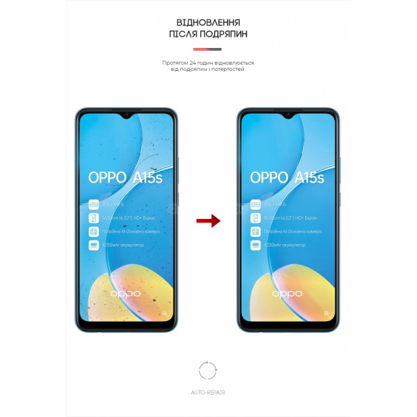 Фото - Захисна плівка для смартфону Armorstandart for Oppo A15s (ARM61106)