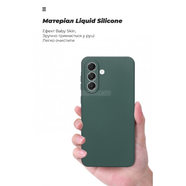 Фото - Чохол для смартфону Armorstandart ICON for Samsung A36 5G Camera cover Dark Green (ARM82180)