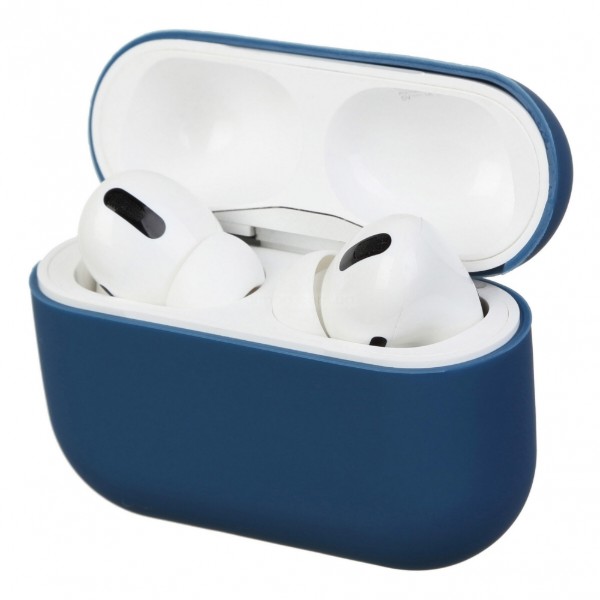 Фото - Чехол для наушников Armorstandart Ultrathin Silicone Case for Apple AirPods Pro Dark Blue (ARM55953)