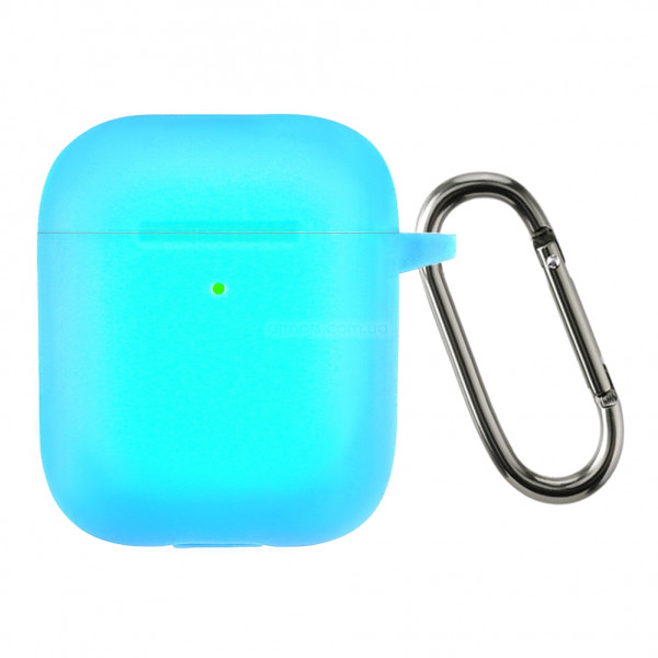 Фото - Чохол для навушників Armorstandart Ultrathin Silicone Case With Hook for Apple AirPods 2 Noctilucent (ARM59687)