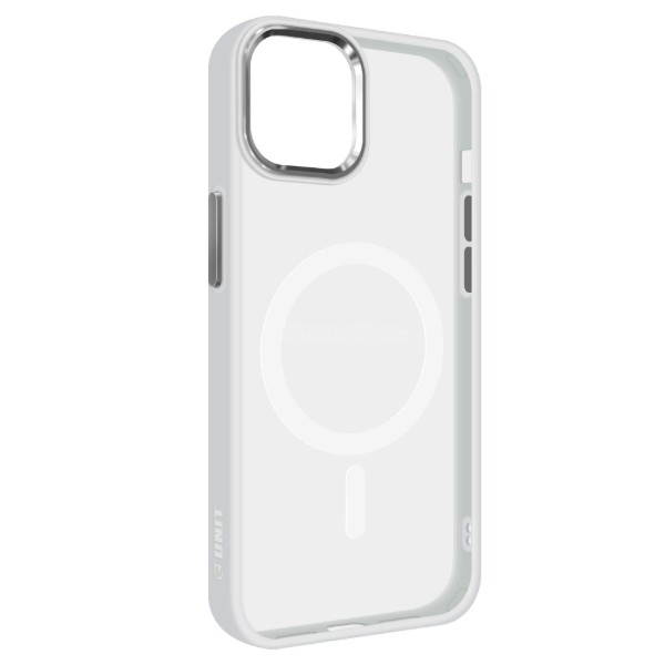 Фото - Уценка - Чехол для смартфона Armorstandart Unit MagSafe for Apple iPhone 14 Matte Clear Silver (ARM70462)