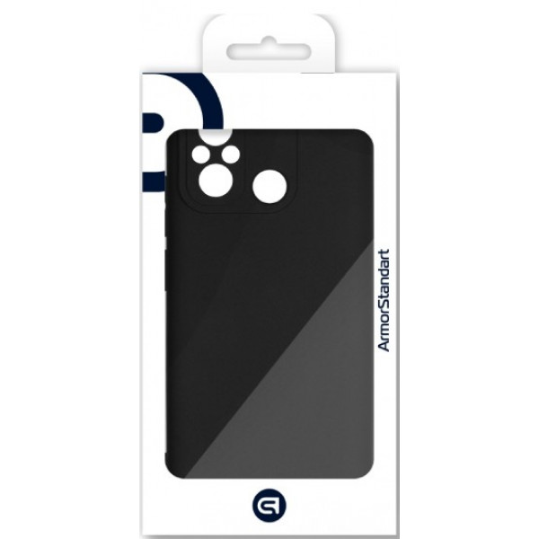 Фото - Чохол для смартфону Armorstandart Matte Slim Fit for Xiaomi Redmi 12С Camera cover Black (ARM69897)