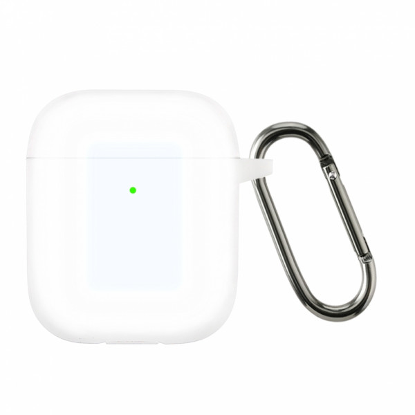 Фото - Чохол для навушників Armorstandart Ultrathin Silicone Case With Hook for Apple AirPods 2 Transparent (ARM59694)