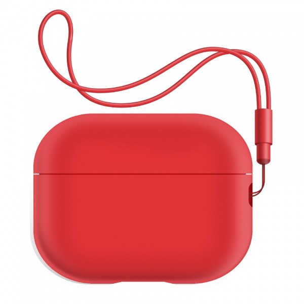 Фото - Чохол для навушників Armorstandart Silicone Case with straps for Apple Airpods Pro 2 Red (ARM68614) Фото - Чохол для навушників Armorstandart Silicone Case with straps for Apple Airpods Pro 2 Red (ARM68614)